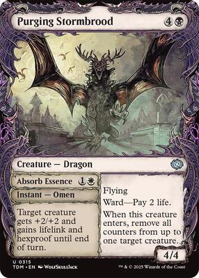 Purging Stormbrood (Showcase) card from Tarkir: Dragonstorm