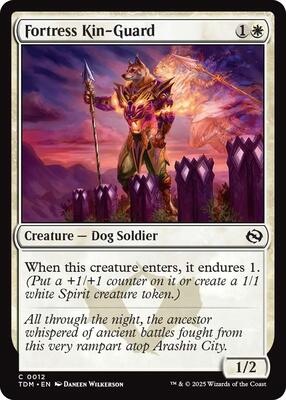 Fortress Kin-Guard card from Tarkir: Dragonstorm