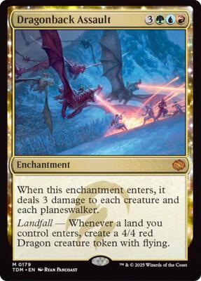 Dragonback Assault card from Tarkir: Dragonstorm