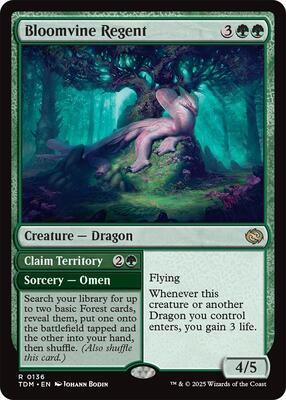 Bloomvine Regent card from Tarkir: Dragonstorm