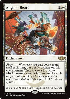 Aligned Heart card from Commander: Tarkir: Dragonstorm