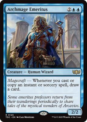 Archmage Emeritus card from Commander: Tarkir: Dragonstorm