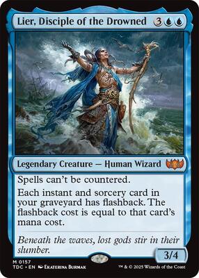 Lier, Disciple of the Drowned card from Commander: Tarkir: Dragonstorm