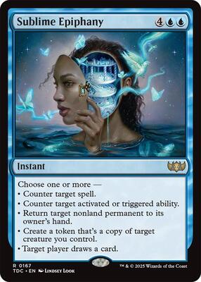 Sublime Epiphany card from Commander: Tarkir: Dragonstorm