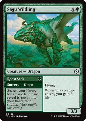 Sagu Wildling card from Tarkir: Dragonstorm