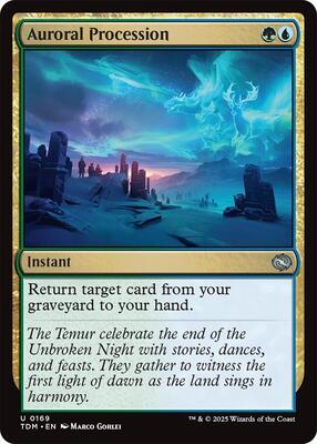 Auroral Procession card from Tarkir: Dragonstorm