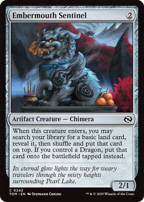 Embermouth Sentinel card from Tarkir: Dragonstorm
