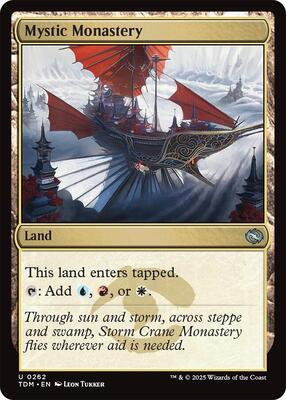 Mystic Monastery card from Tarkir: Dragonstorm