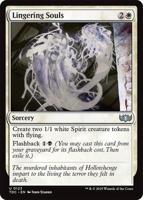 Lingering Souls card from Commander: Tarkir: Dragonstorm