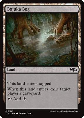 Bojuka Bog card from Commander: Tarkir: Dragonstorm