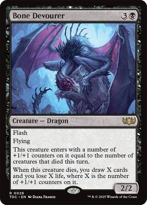 Bone Devourer card from Commander: Tarkir: Dragonstorm