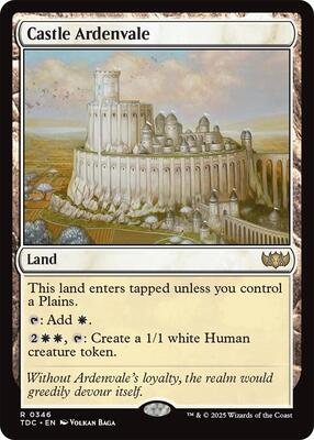Castle Ardenvale card from Commander: Tarkir: Dragonstorm