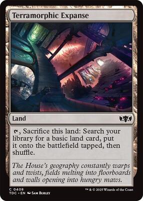 Terramorphic Expanse card from Commander: Tarkir: Dragonstorm