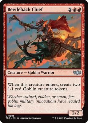 Beetleback Chief card from Commander: Tarkir: Dragonstorm