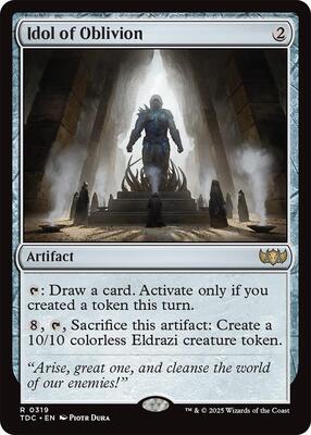Idol of Oblivion card from Commander: Tarkir: Dragonstorm
