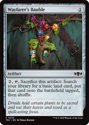 Wayfarer's Bauble card from Commander: Tarkir: Dragonstorm