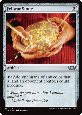 Fellwar Stone card from Commander: Tarkir: Dragonstorm