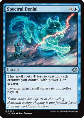Spectral Denial card from Tarkir: Dragonstorm