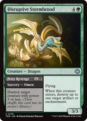Disruptive Stormbrood card from Tarkir: Dragonstorm