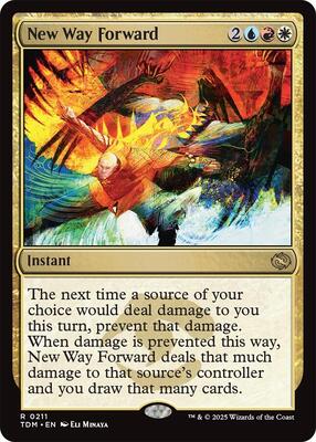 New Way Forward card from Tarkir: Dragonstorm