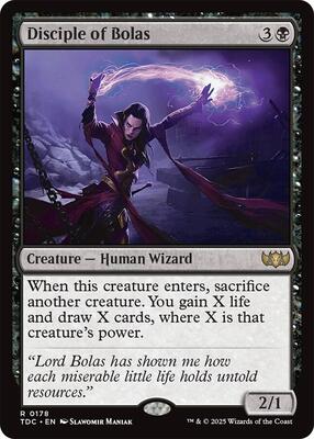 Disciple of Bolas card from Commander: Tarkir: Dragonstorm