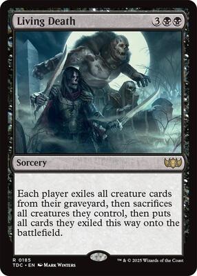 Living Death card from Commander: Tarkir: Dragonstorm
