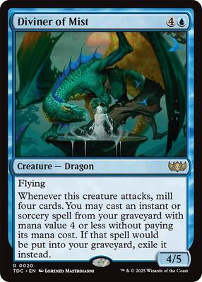 Diviner of Mist card from Commander: Tarkir: Dragonstorm