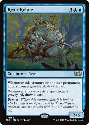 River Kelpie card from Commander: Tarkir: Dragonstorm