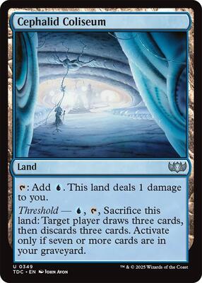 Cephalid Coliseum card from Commander: Tarkir: Dragonstorm