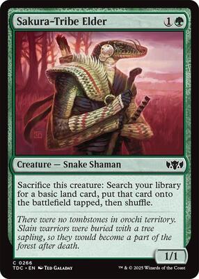 Sakura-Tribe Elder card from Commander: Tarkir: Dragonstorm