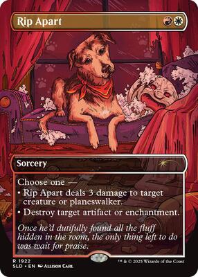 Rip Apart (1922) card from Secret Lair Drop Series