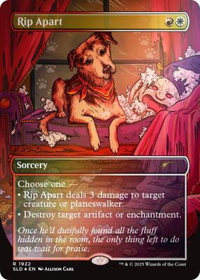Rip Apart (1922) (Rainbow Foil) card from Secret Lair Drop Series