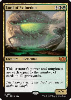 Lord of Extinction card from Commander: Tarkir: Dragonstorm