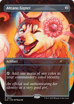 Arcane Signet (1924) card from Secret Lair Drop Series