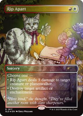 Rip Apart (1917) (Rainbow Foil) card from Secret Lair Drop Series