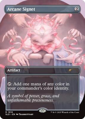Arcane Signet (1919) card from Secret Lair Drop Series