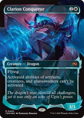 Clarion Conqueror (Showcase) card from Tarkir: Dragonstorm