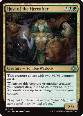 Host of the Hereafter card from Tarkir: Dragonstorm