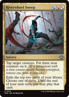 Riverwheel Sweep card from Tarkir: Dragonstorm