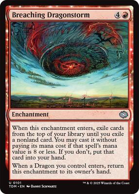 Breaching Dragonstorm card from Tarkir: Dragonstorm
