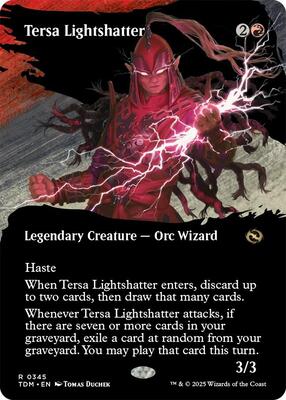 Tersa Lightshatter (Borderless) card from Tarkir: Dragonstorm