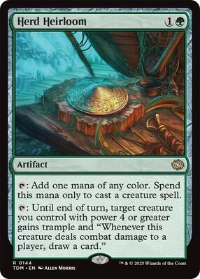 Herd Heirloom card from Tarkir: Dragonstorm