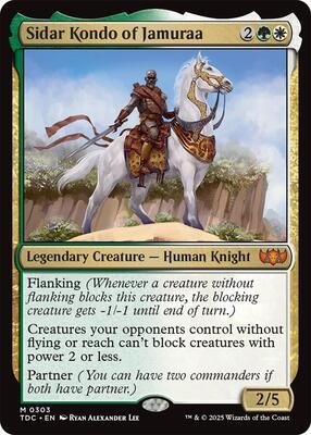 Sidar Kondo of Jamuraa card from Commander: Tarkir: Dragonstorm