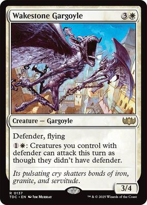 Wakestone Gargoyle card from Commander: Tarkir: Dragonstorm
