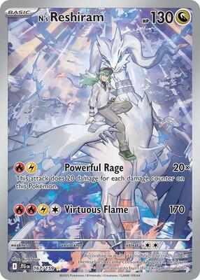 N's Reshiram - 167/159 card from SV09: Journey Together