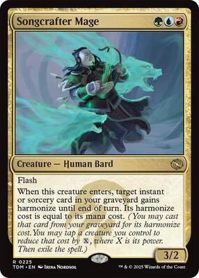 Songcrafter Mage card from Tarkir: Dragonstorm
