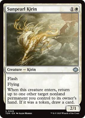 Sunpearl Kirin card from Tarkir: Dragonstorm