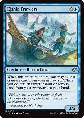 Kishla Trawlers card from Tarkir: Dragonstorm