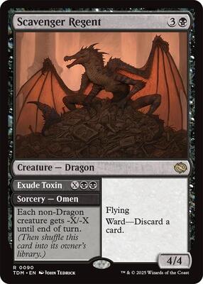 Scavenger Regent card from Tarkir: Dragonstorm