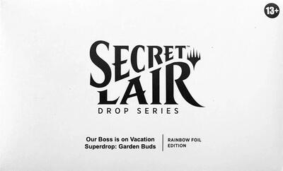 Secret Lair Drop: Our Boss is on Vacation Superdrop: Garden Buds - Rainbow Foil Edition card from Secret Lair Drop Series